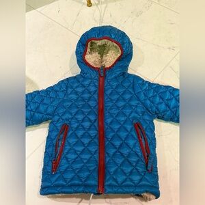 Ben Sherman Blue Jacket with Cream Lining